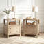 Table de chevet 2 tiroirs Sage-129872307-132939799