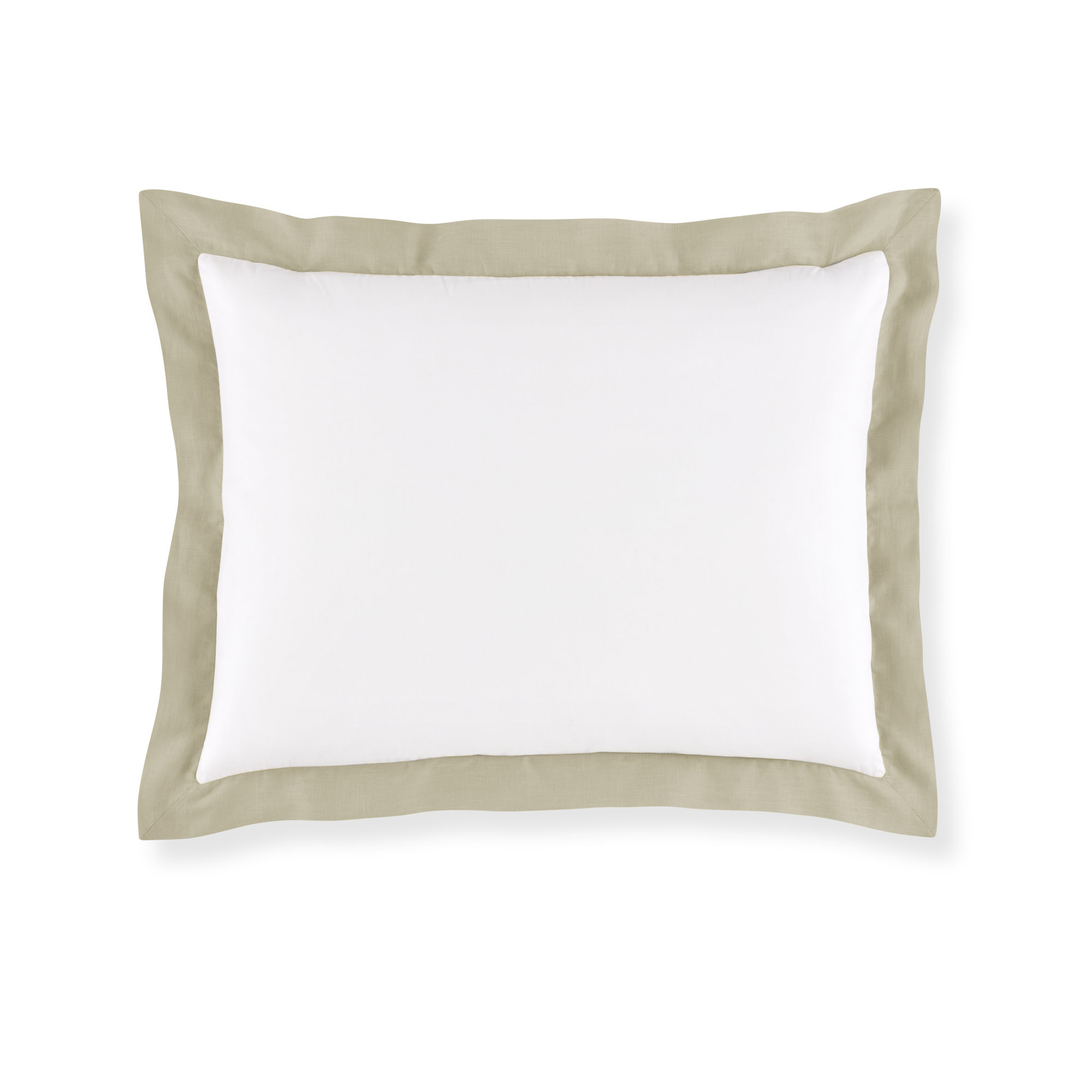 Mandalay Cuff Sham, Twin, Linen