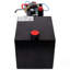 Unité hydraulique à double effet 12 V DC robuste, réservoir en acier de 6 pintes, pompe hydraulique pour remorques à benne, plateformes aériennes et applications de levage industriel