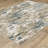 Ehlena Abstract Elements Beige/ Teal Area Rug-943207806