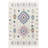 Diemer Machine Woven Blue/Cream/Pink Area Rug-1205365324