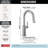 Single Handle Pull-Down Bar/Prep Faucet-124678945