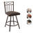 Sunnydale Lennix 26" Swivel Counter Stool-237913004