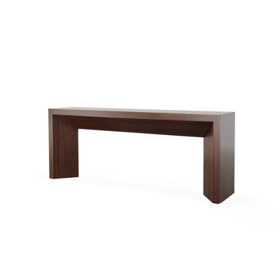 Compositions 80 in. Solid Wood Console Table