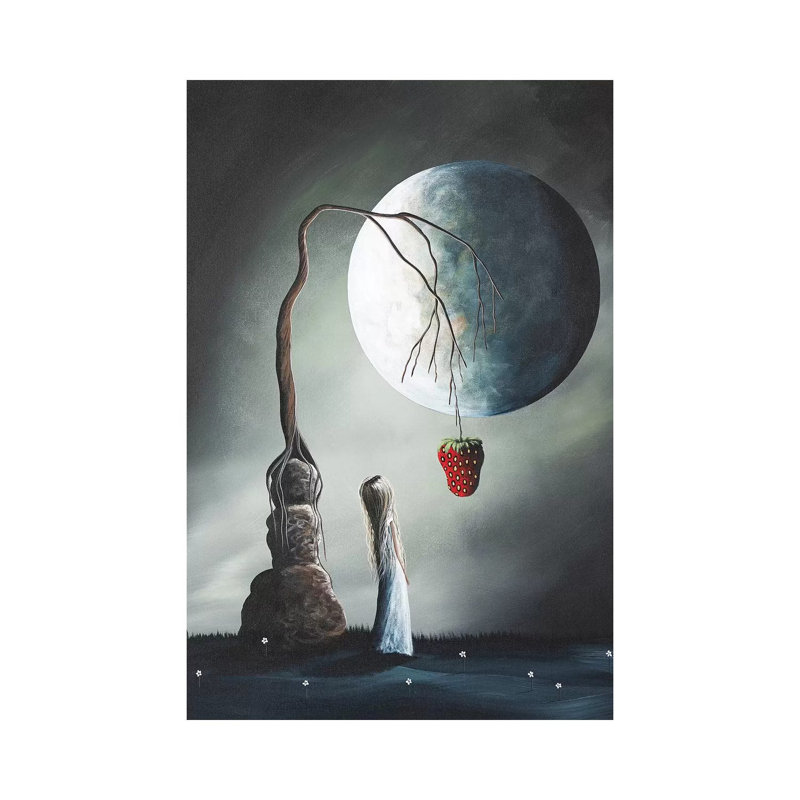 «So Tempting», reproduction d'art sur toile tendue, H 26 po x l 18 po x 1,5 po