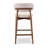 Ena Lucia Bar/Counter Stool - Harvest Jute Seat - Ebano Frame-653515078-653515077