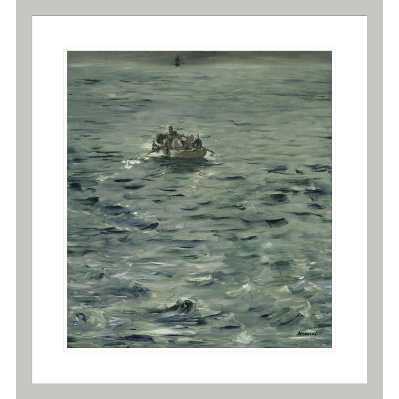«Rochefort's Escape» par impression giclée encadrée, 25,61 po H x 23,5 po L