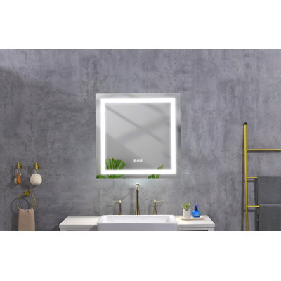 Miroir de maquillage mural
