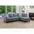 Tissu gris