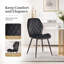 Norred Modern Velvet Dining Chair with Ergonomic Backrest, Set of 4-1653743741