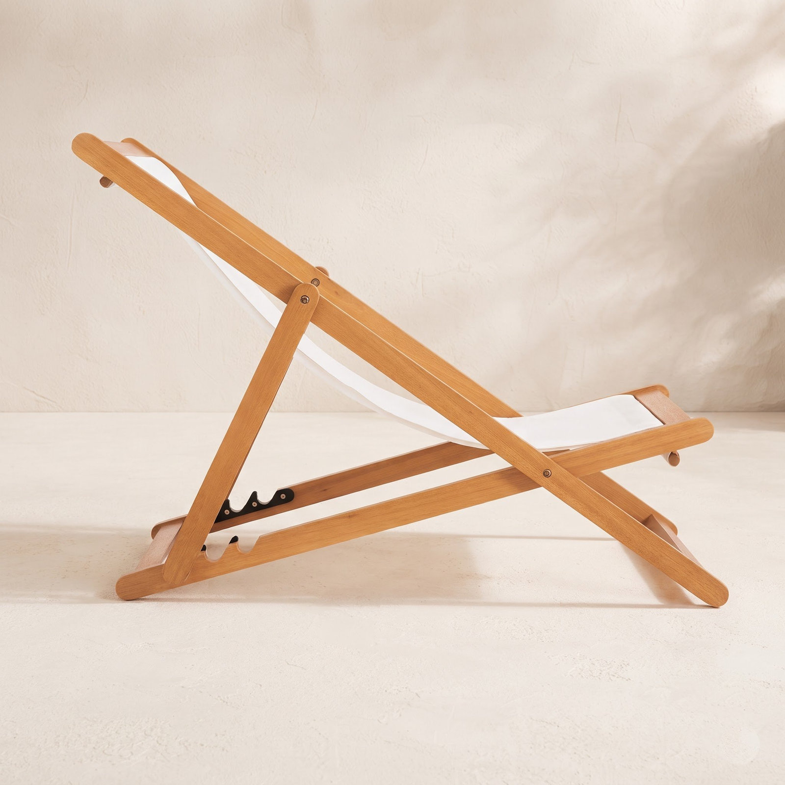 Solid Wood Folding Deck Chair