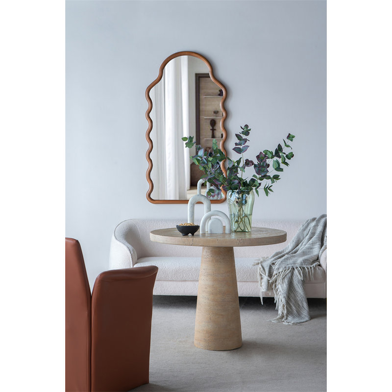 Table de salle à manger ronde 36 po x 36 po x 30 po avec base piédestal