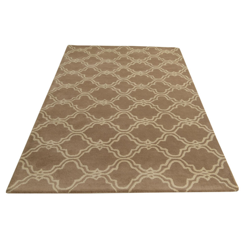 Tapis taupe 5 x 8
