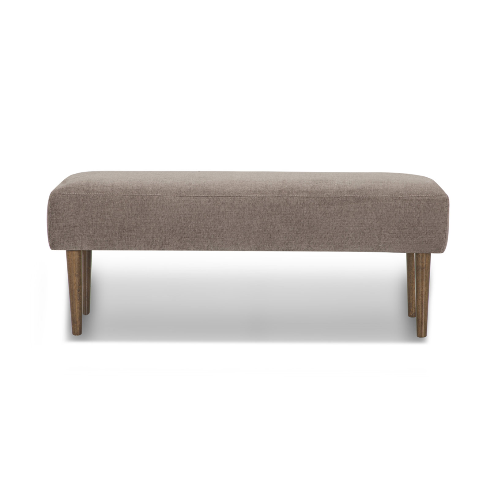 Nalaya 48.03 " Bench, Honeycomb Walnut Chenille