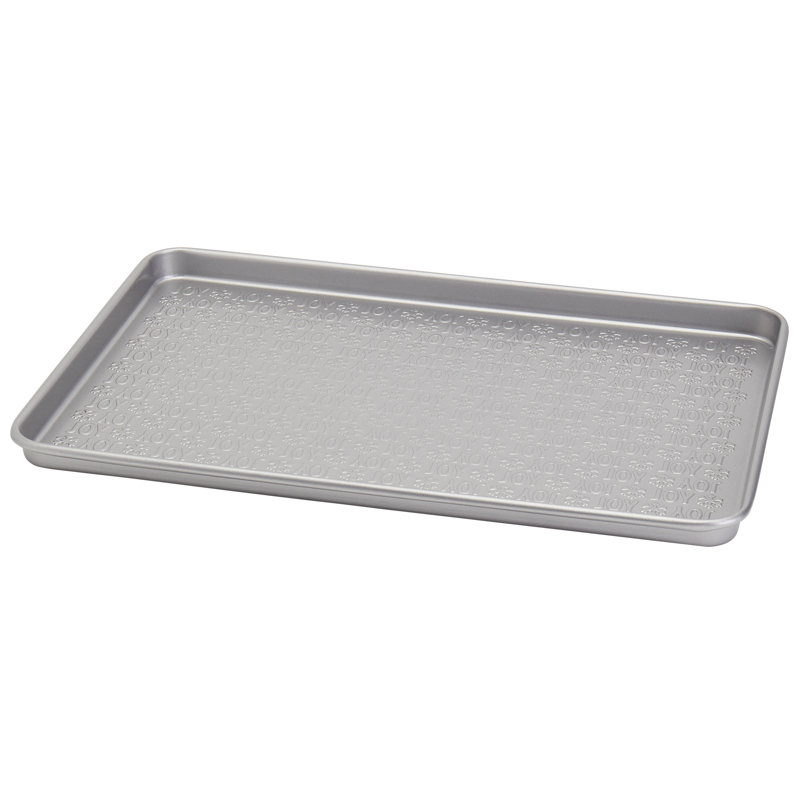 17-Inch Nonstick Carbon Steel Holiday Cookie Sheet