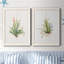 Gardenaire I - ensemble de 2 peintures sur toile encadrées-1600302844-1600302832