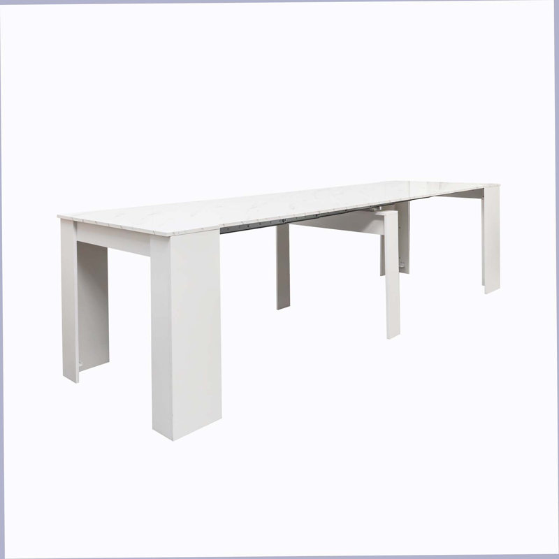 Multifunctional extendable console table