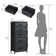5-Drawer  Chest Of Drawers 45Cm W Bedroom Drawers