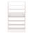 25.59" Width  White Shoe Rack