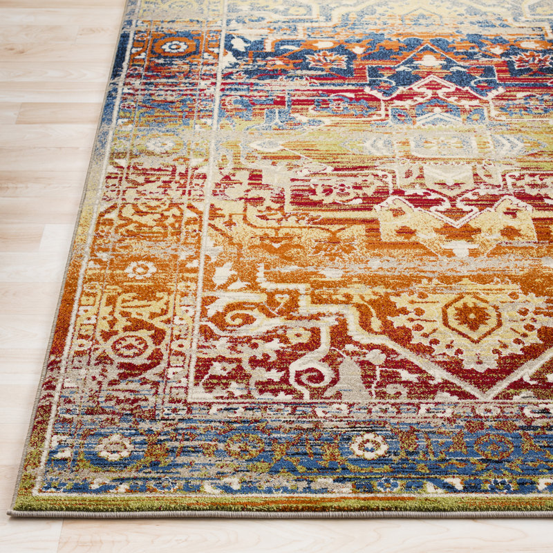 Dibartolo Oriental Indoor Rug, Rectangle 2' x 3'