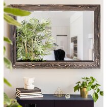 Better Homes & Gardens 27 x 70 Rectangular Leaner Mirror, Gray Rustic 
