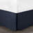 Embroidered 7 Piece Comforter Set Navy