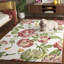 Tapis floral en laine touffeté à la main Jardin 275-512521191