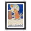 Father Christmas with Reindeer - Picture Frame Painting Print-55731305-55731306