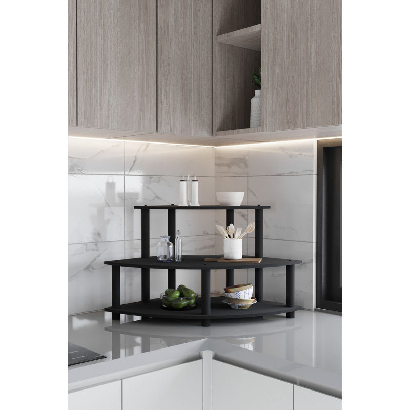 Tablette de cuisine, Noir
