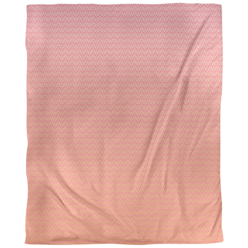 Housse de couette simple Katelyn Elizabeth, Housse de couette pour très grand lit, Microfibre, Rose / Jaune
