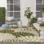 Tapis intérieur / extérieur floral Aril-297037022