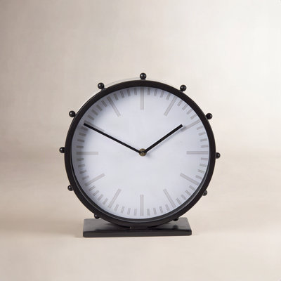 Waylon Table Clock with Studs