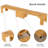 Haakon Kitchen Dining Table Set, 18"-118" Extendable Console Table with Bench(Table, 2 Benches)-122056451