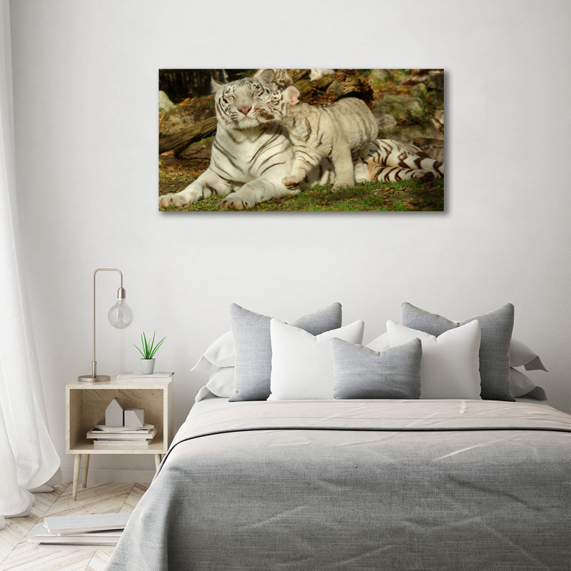 Tigers - Wrapped Canvas Print