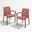 Stackable Outdoor Patio Dining Armchair