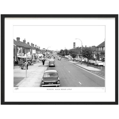 Rubery, Main Road C1965 - Single Picture Frame Print
