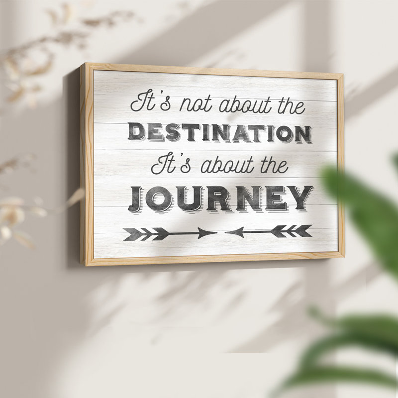 Destination -Framed Print - Restickable, 8" H x 10" W, Natural