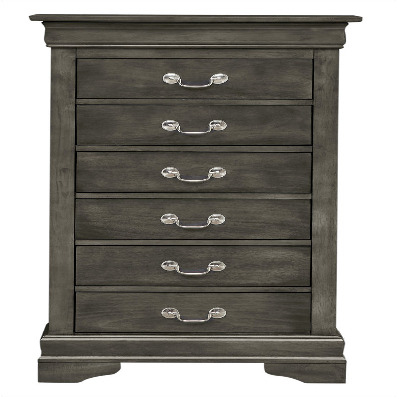 Commode à linge Louis Phillipe G3105-LC, Grey