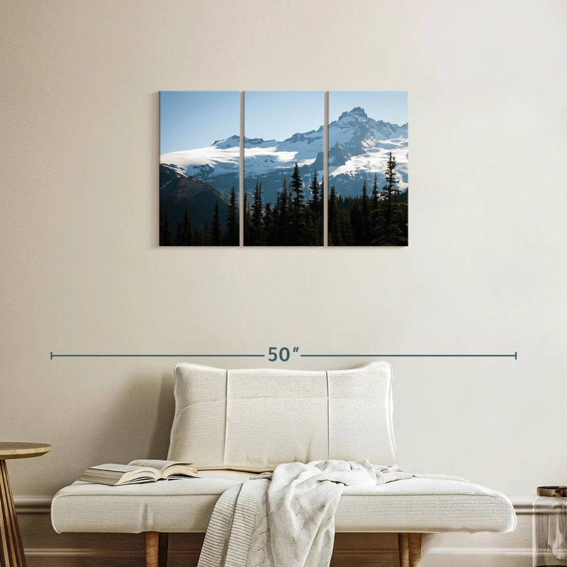 Sommet du Mont Rainier à Alvord, H 20 po x l 33 po