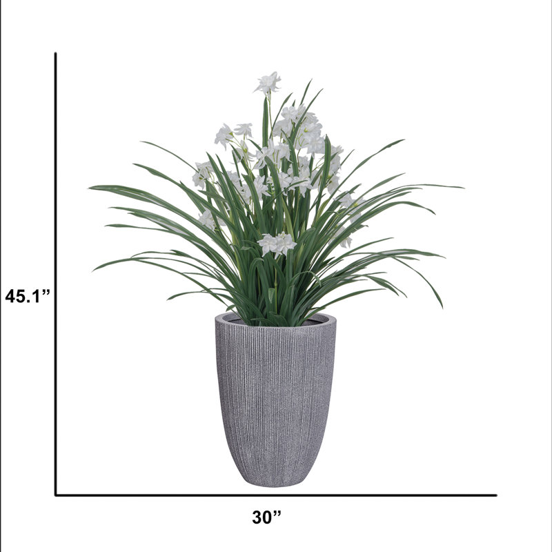 45.1'' Faux Lemon Grass in Pot