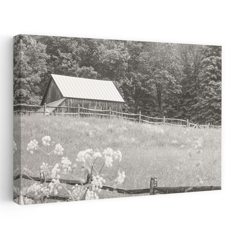 Summer Farm I Bw Contemporary, H 48 po x l 32 po