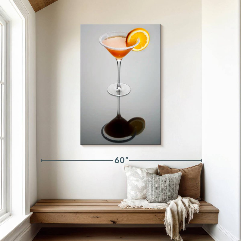 Yarlin Sidecar Cocktail, 45" H x 30" W