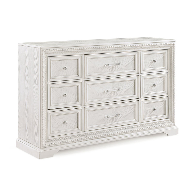 Commode de rangement 6 tiroirs Traditional