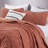  Corduroy Polyester Cross Stitch Quilt Set-1010909486-1010909478
