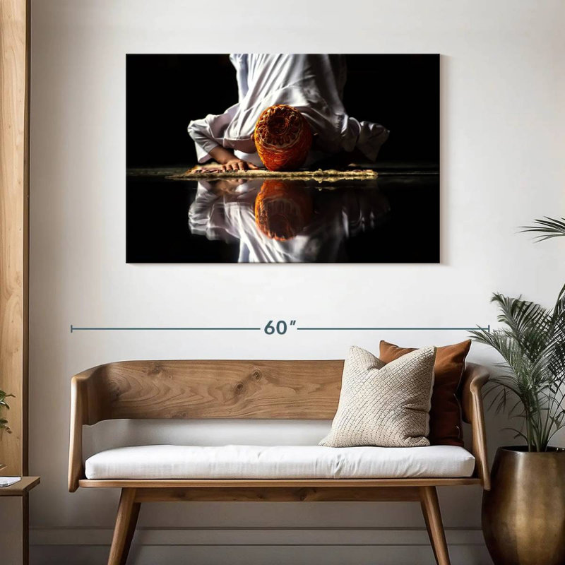 Prayer Haj Rite, 30" H x 45" W