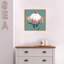 Reproduction d’art sur toile, "floraison rose King Protea" par Isabelle Z-Floater frame