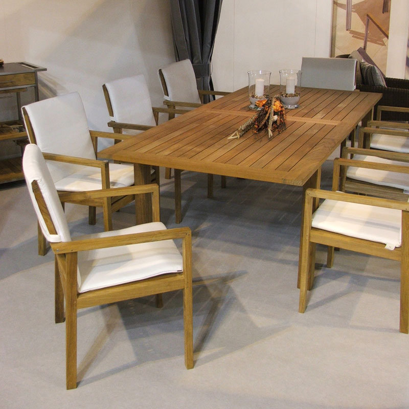 Outdoor Teak Dining Armchair
