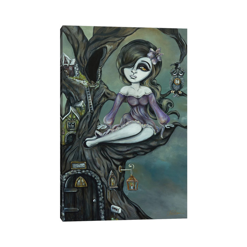 Figments Of The Imagination by Lizzy Falcon - Wrapped Canvas Gallery-Wrapped Canvas Giclée, 20.32 cm H x 30.48 cm W