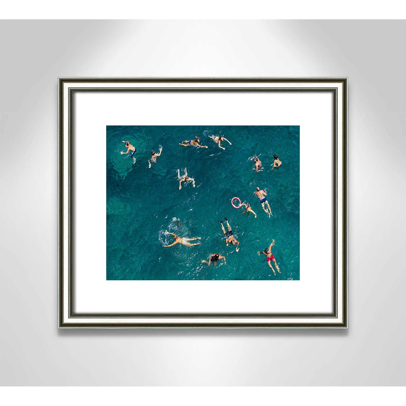 Tonti - Photograph Print, 13" H x 15" W x 0.88" D, Silver Framed Paper