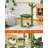 33'' Cactus Cat Tree With Hammock, Scratching Posts, And Play Ball, Perfect For Small And Medium Cats, Indoor Cat Furniture